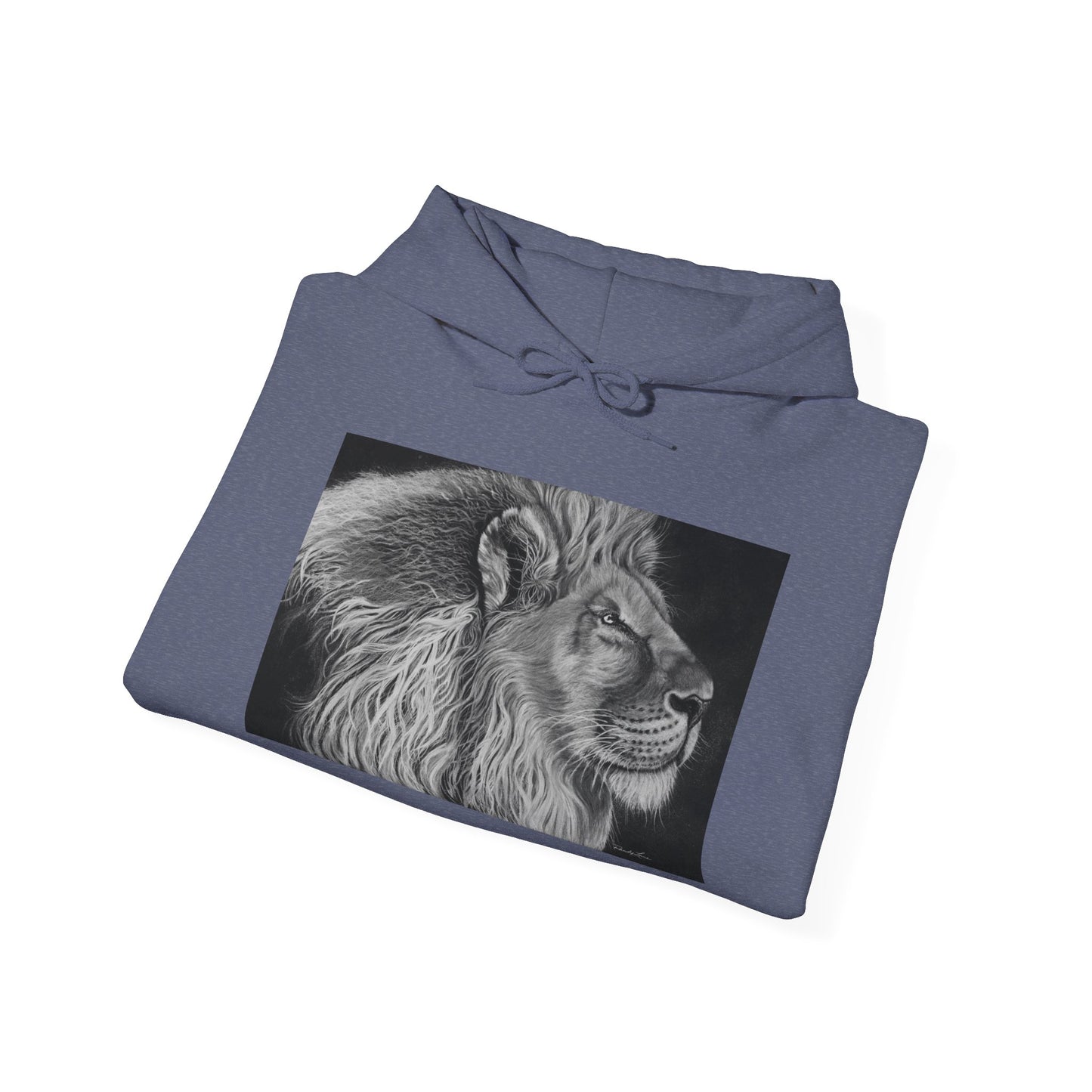 King of Cool, Lion Hoodie | Cozy Unisex Sweatshirt