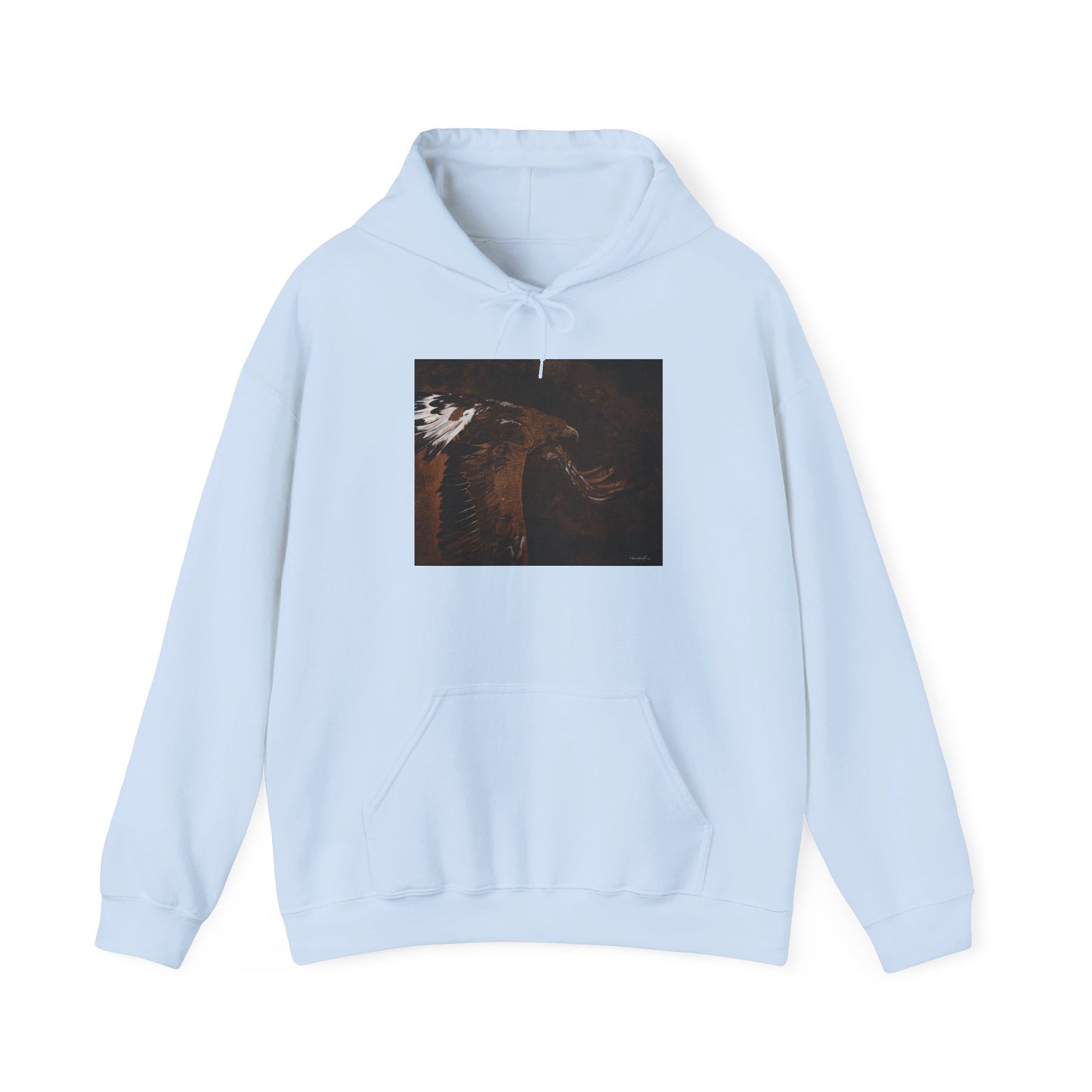 Golden Flight, Golden Eagle Graphic Hoodie Unisex Sweatshirt