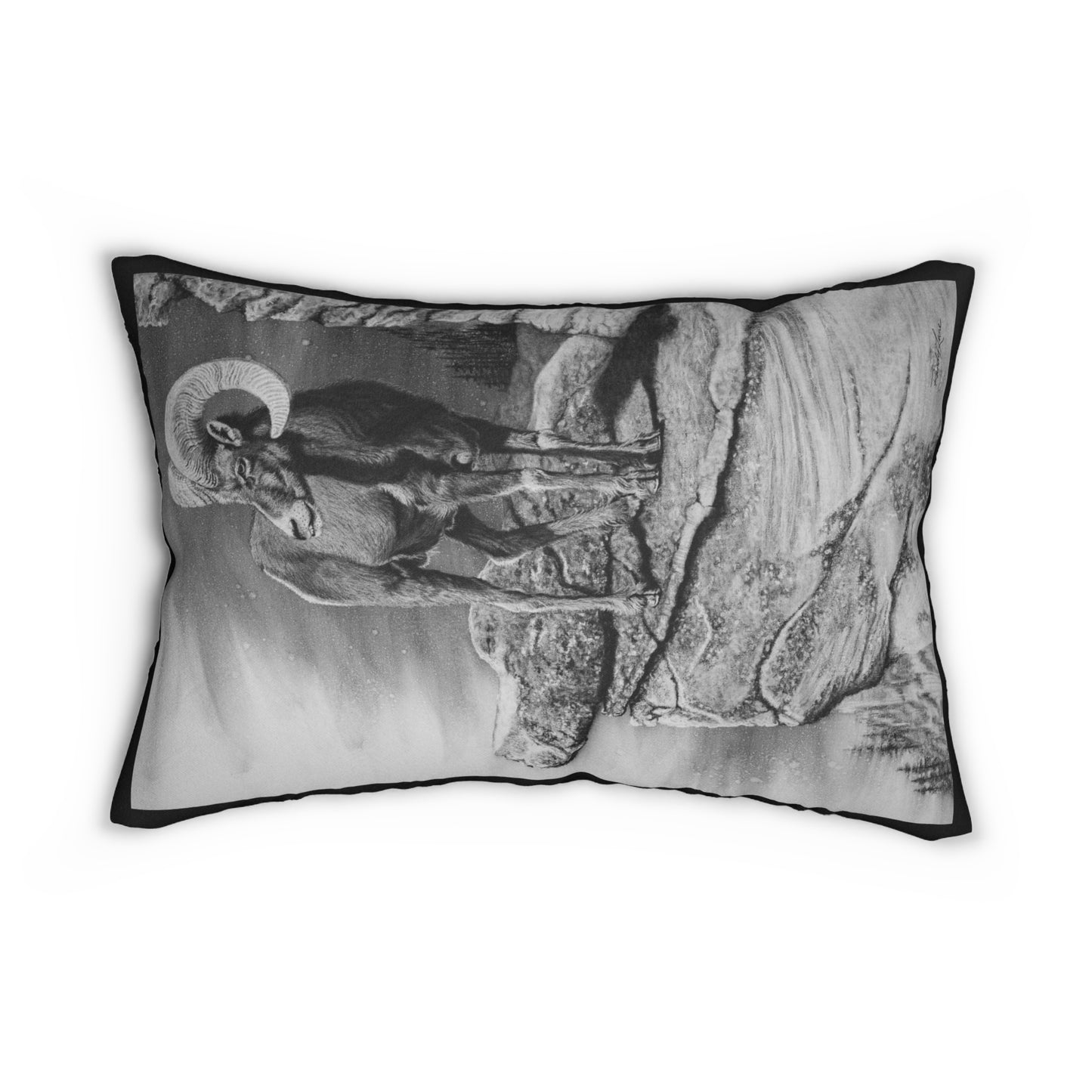 Legendary, Bighorn Sheep Lumbar Pillow