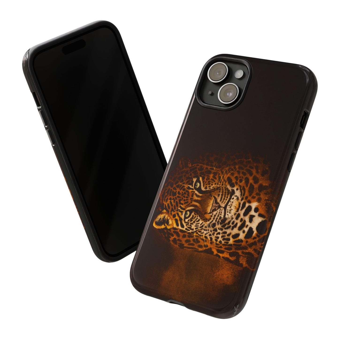 Shadow Hunter, Leopard Print Phone Case | Tough Cases