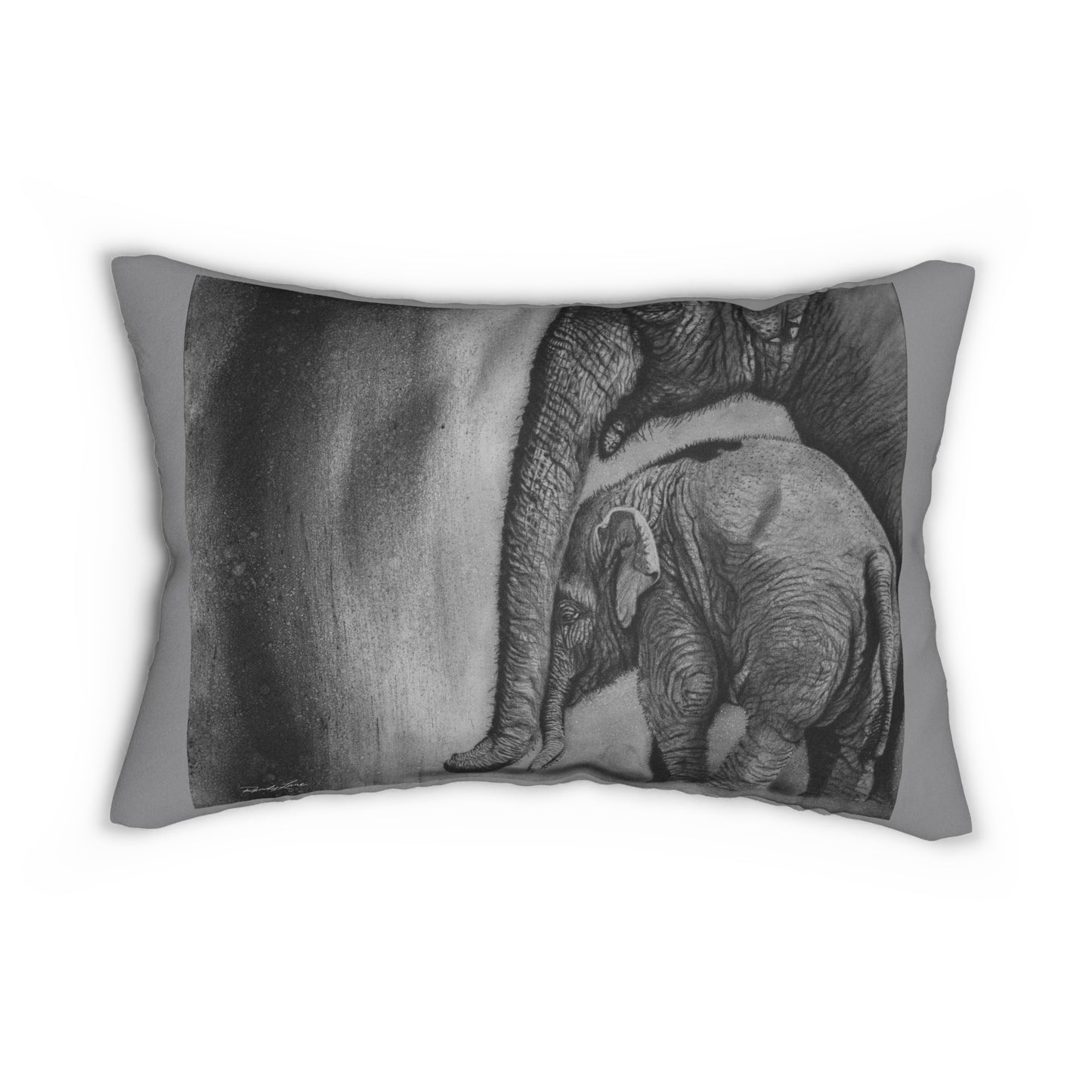 The Gift, Spun Polyester Lumbar Pillow