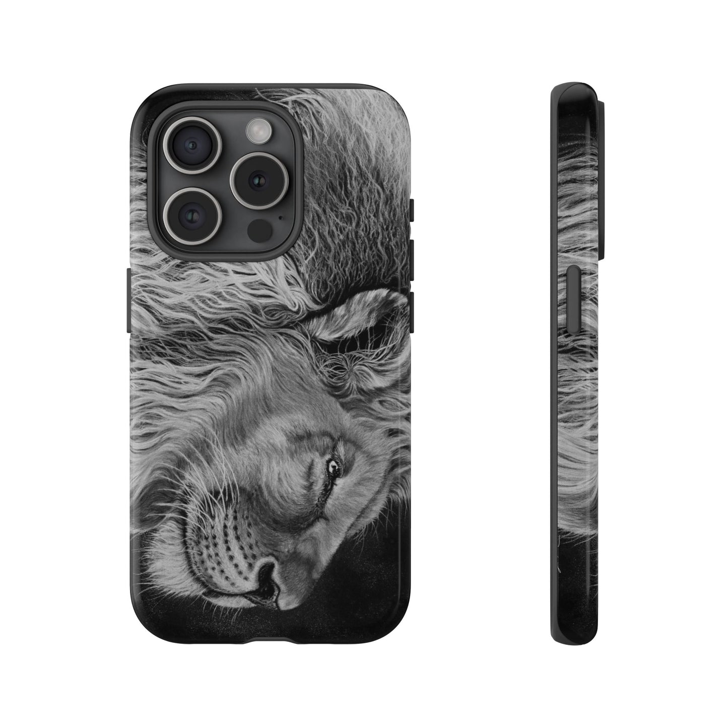 King of Cool, Lion Phone Case, Tough & Artistic Smartphone Case