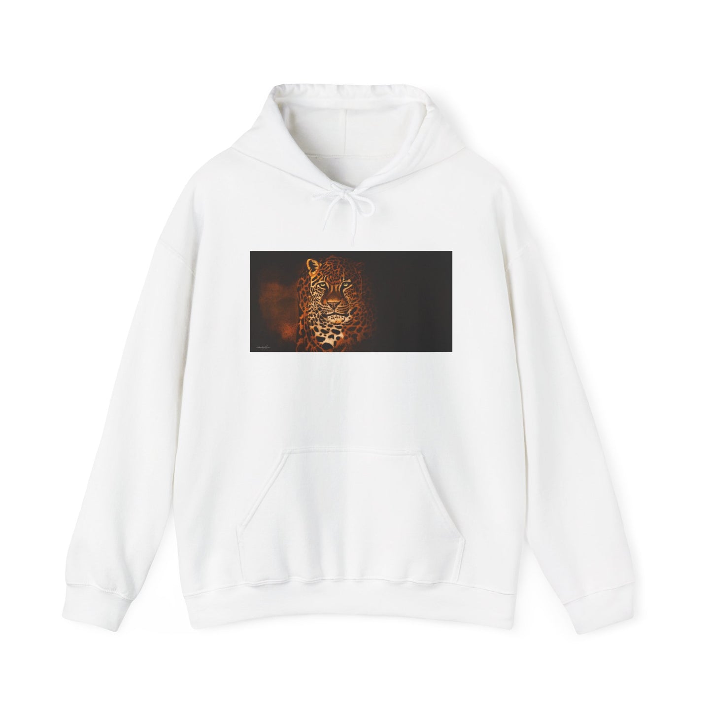 Shadow Hunter, Leopard Print Unisex Hoodie