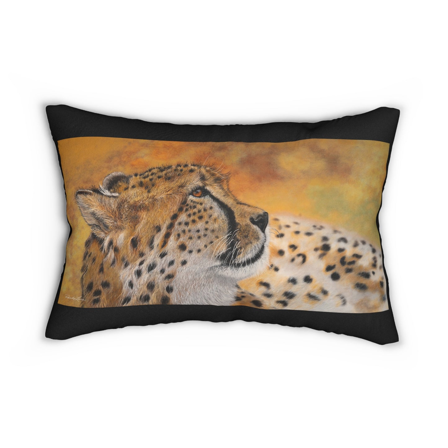 Cheetah Chill, Cheetah Lumbar Pillow