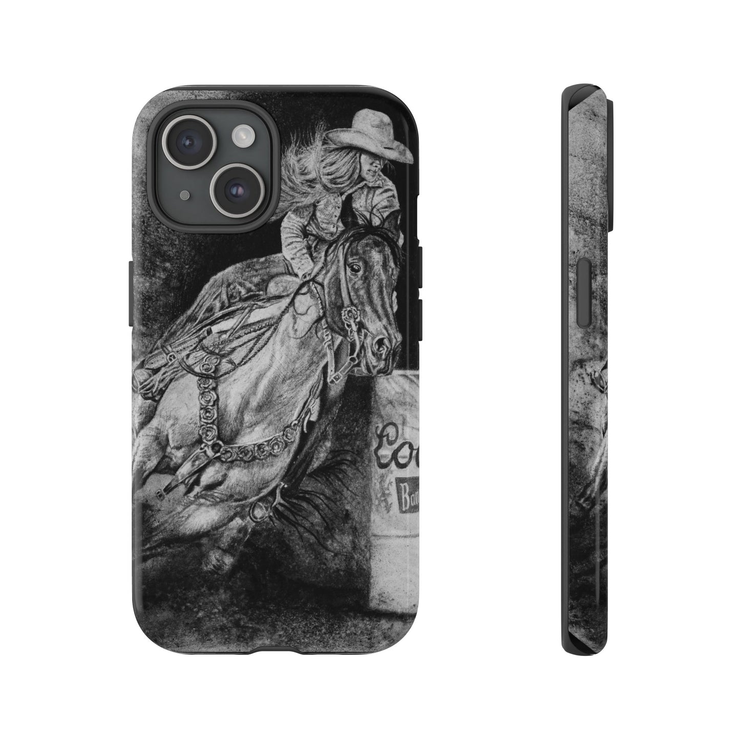 Sophie's Run. Rodeo Barrel Racer Phone Case