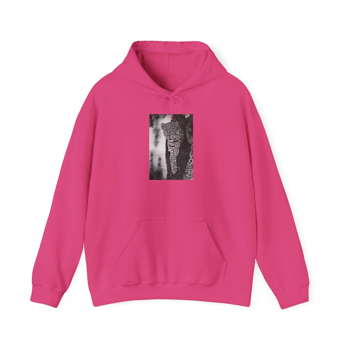Tree Hugger, Leopard Hoodie