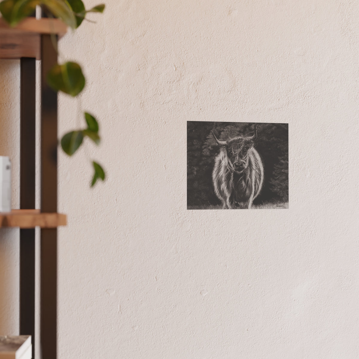 Ragamuffin, Highland Cow Fine Art Print