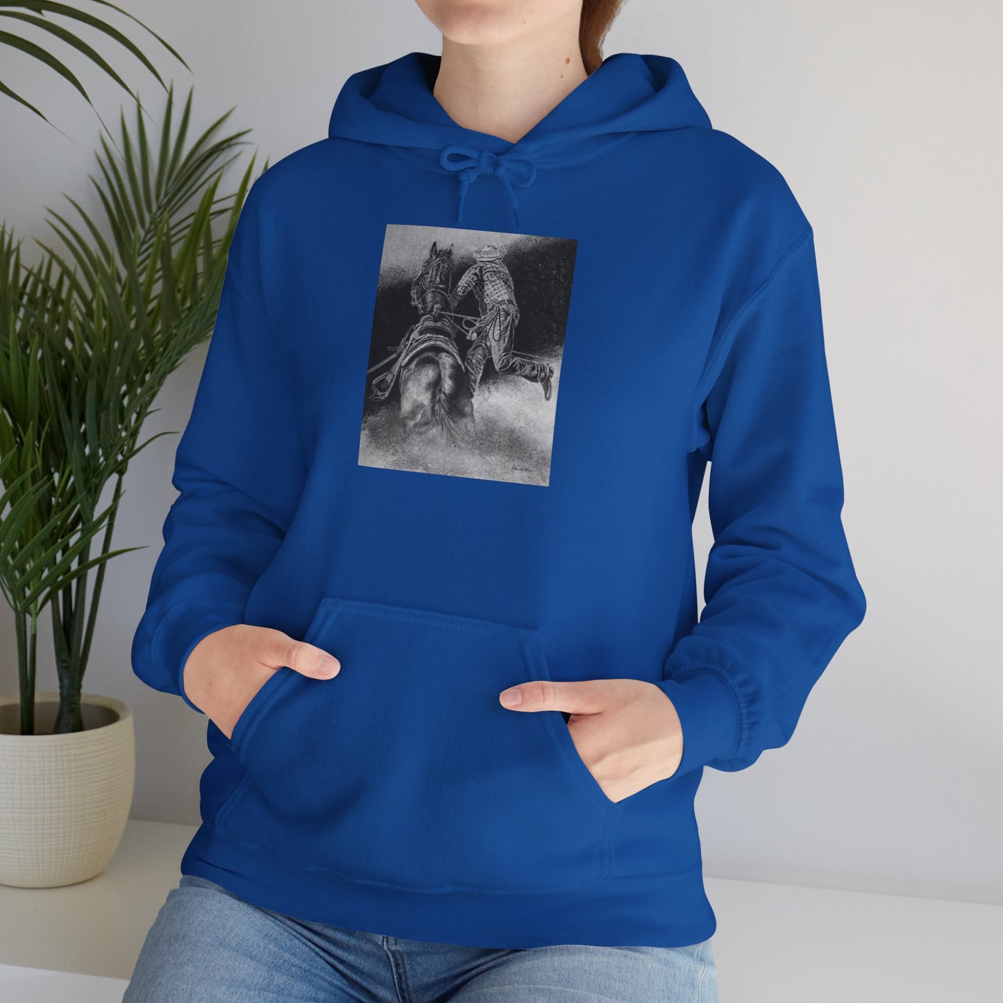 The Dismount. Steer Roper Unisex Hooded Sweatshirt