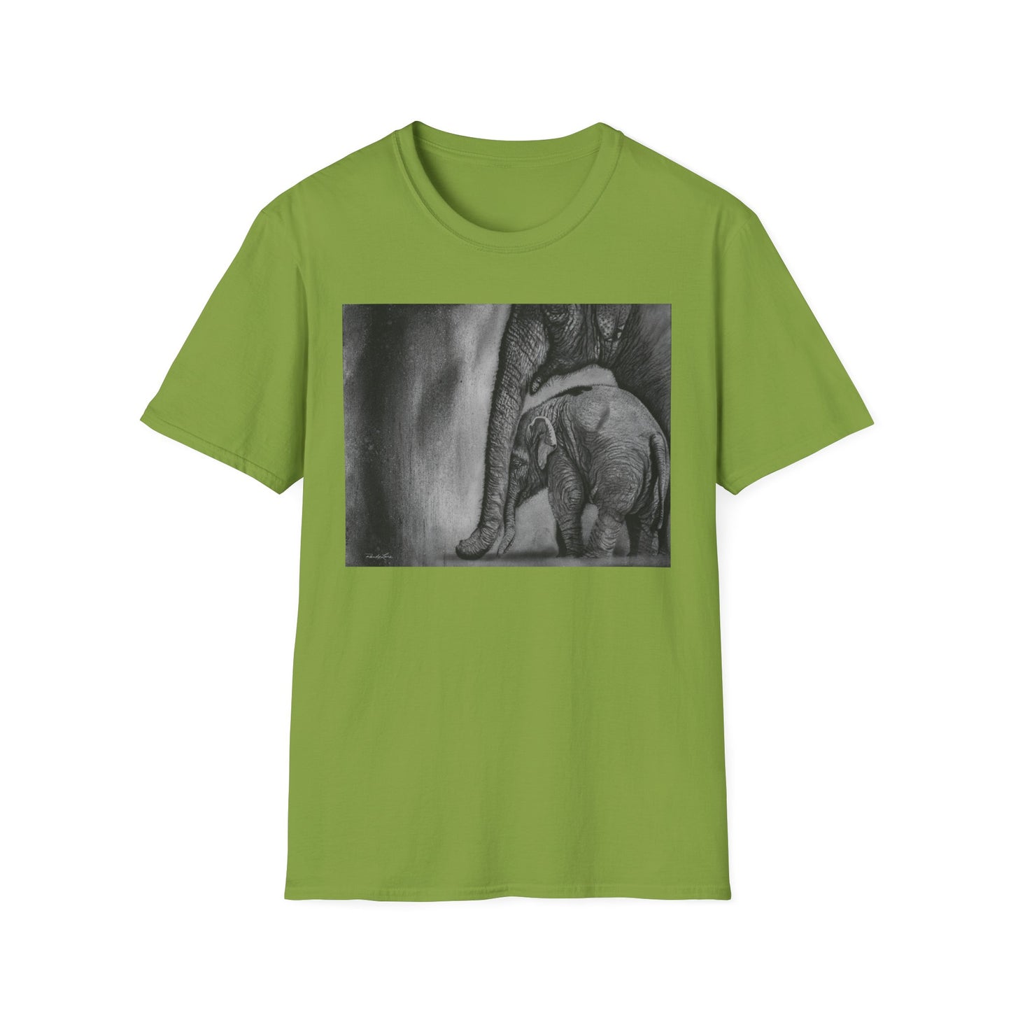 Trunks of Love, Elephant Unisex Softstyle T-Shirt