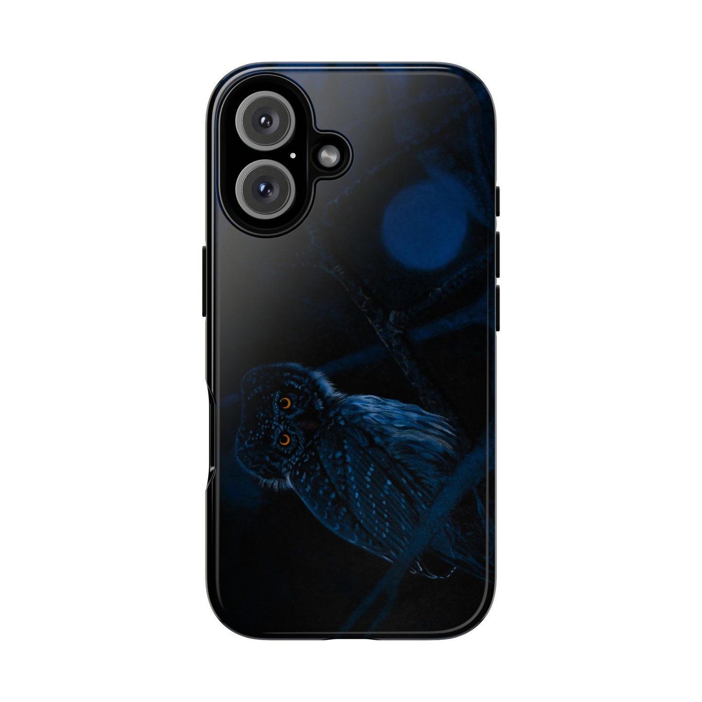 Bright Eyes, Owl Print Phone Case, Tough Cases