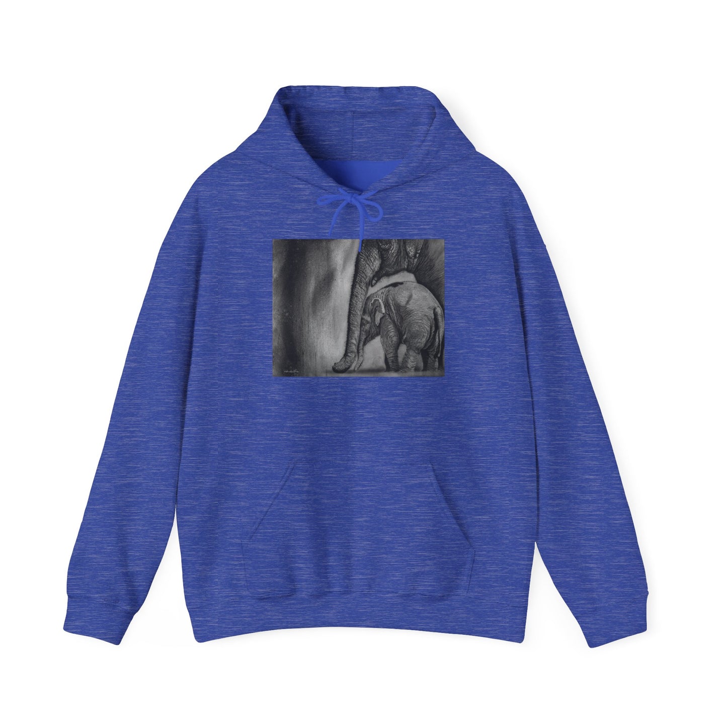 Trunks of Love, Elephant Hoodie Unisex Sweatshirt