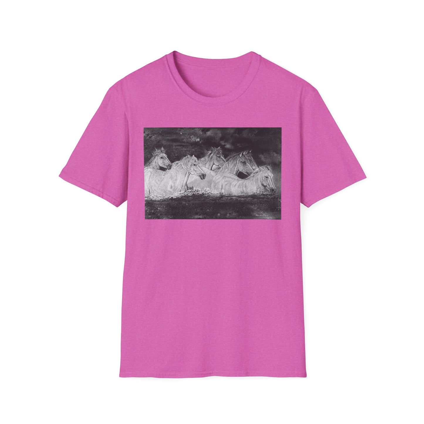 Night Swim, Horse Unisex Tee,