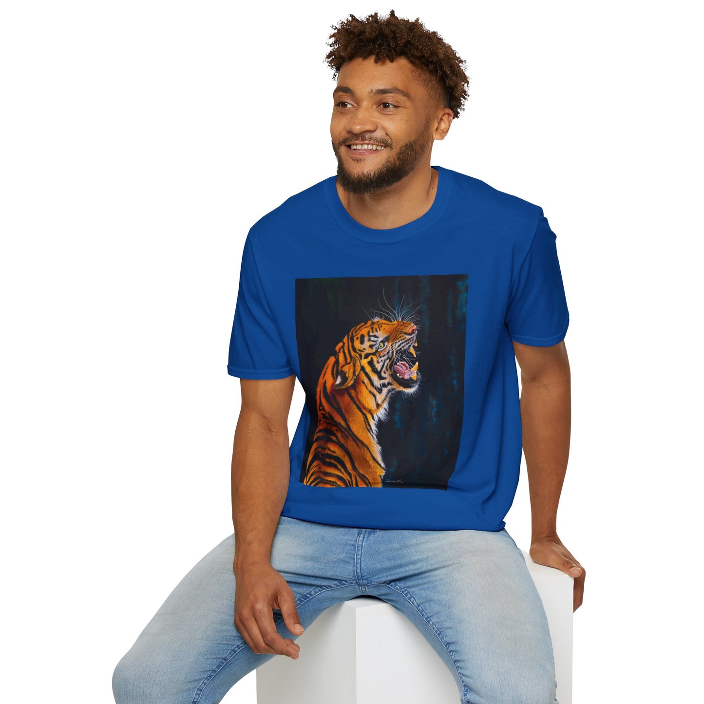 Beautifully Bold, Tiger Roar Unisex Softstyle T-Shirt