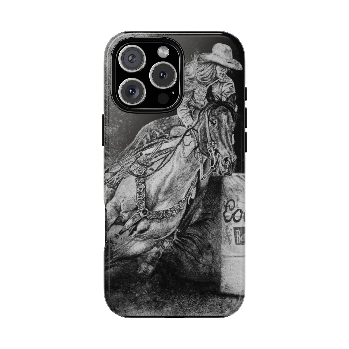 Sophie's Run. Rodeo Barrel Racer Phone Case