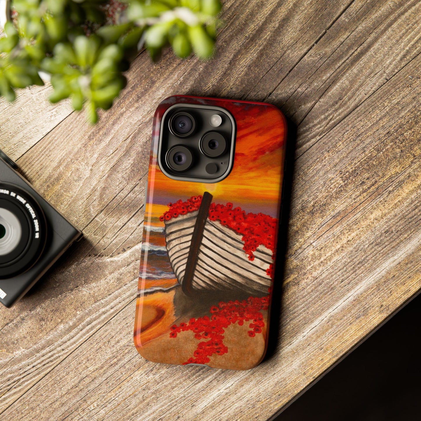 Grace Garden, Phone Case with Boat Design, Tough Cases