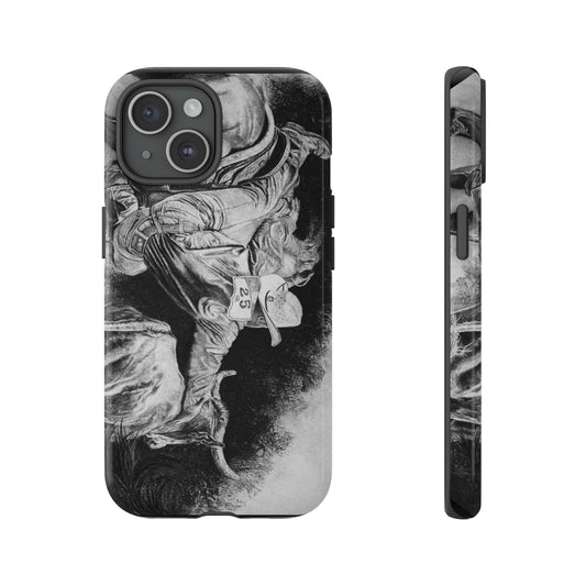 Contact. Cowboy Bulldogger Rodeo Art Phone Case - Tough Cases