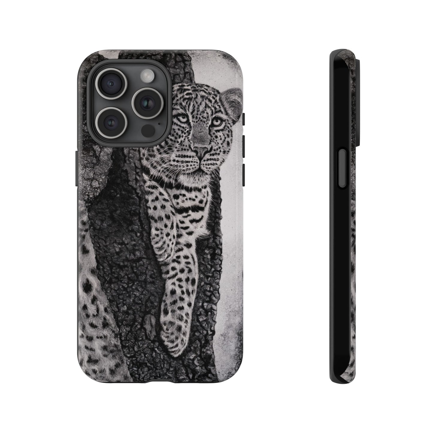 Tree Hugger, Leopard Phone Case