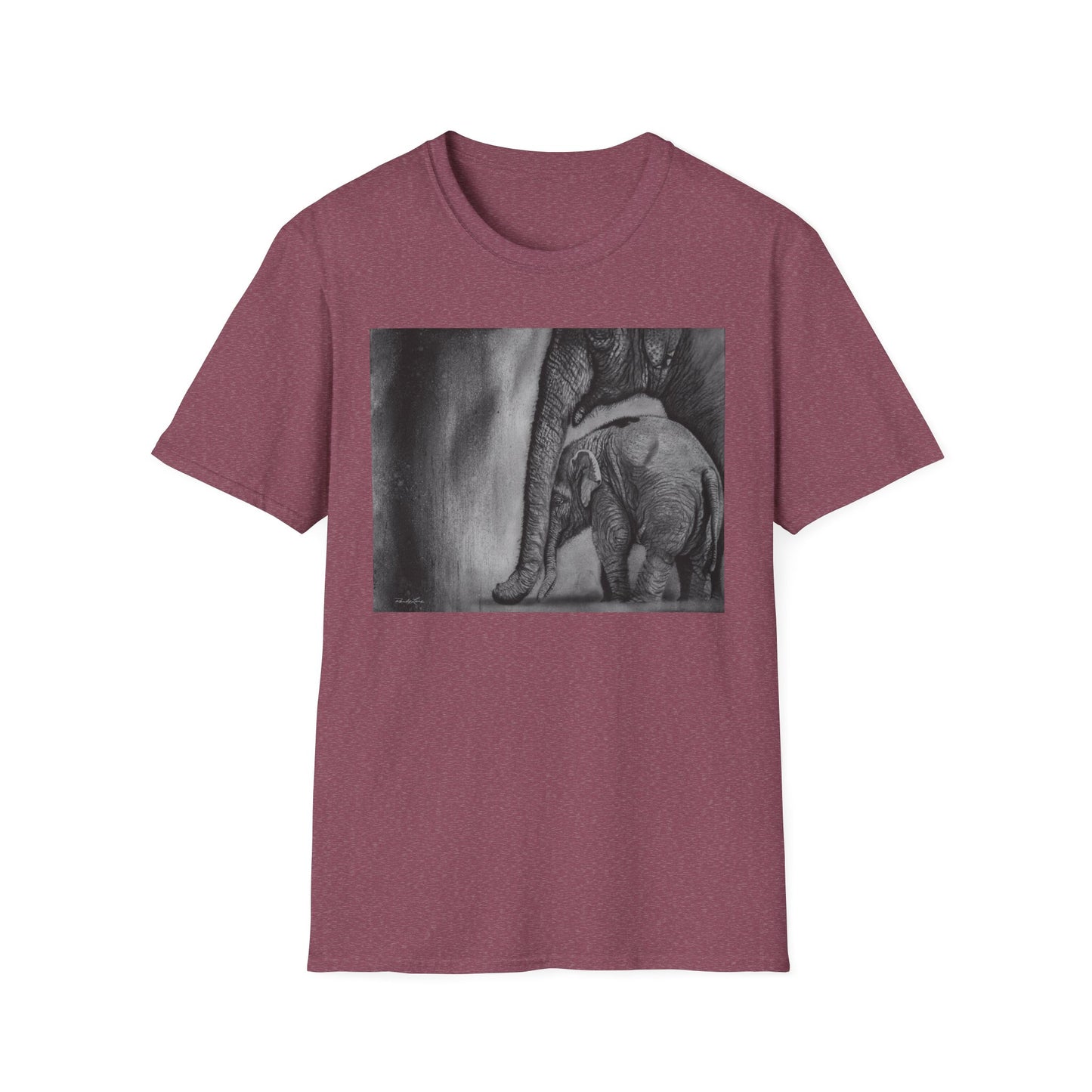 Trunks of Love, Elephant Unisex Softstyle T-Shirt