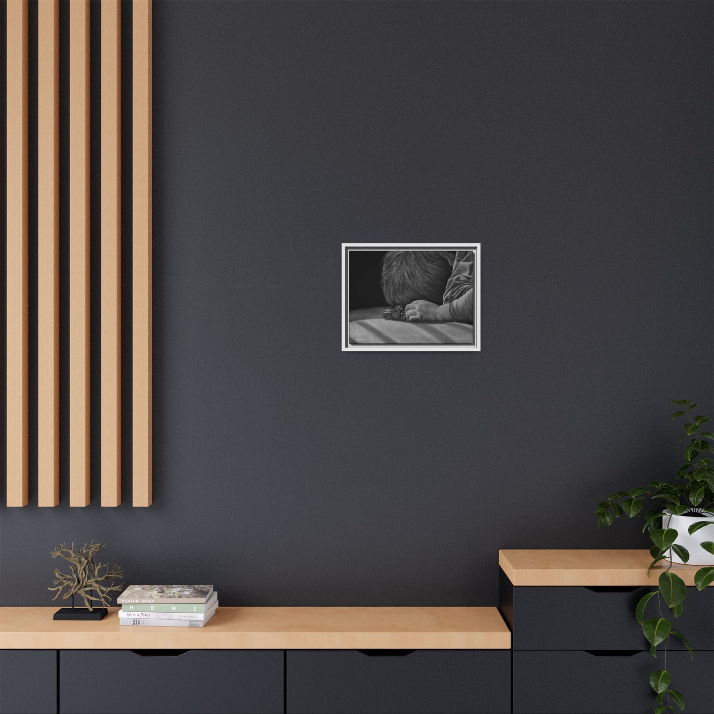 The Gift, Framed Matte Canvas Wall Art