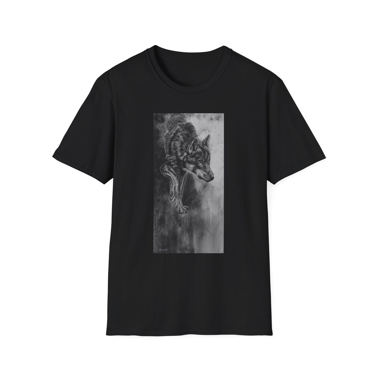 Specter, Wolf Graphic Unisex Softstyle T-Shirt
