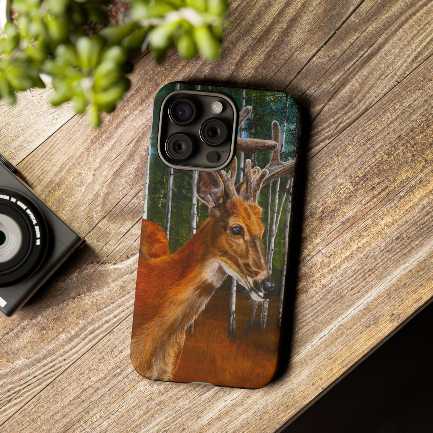 Velvet Crush, Deer Tough Phone Cases