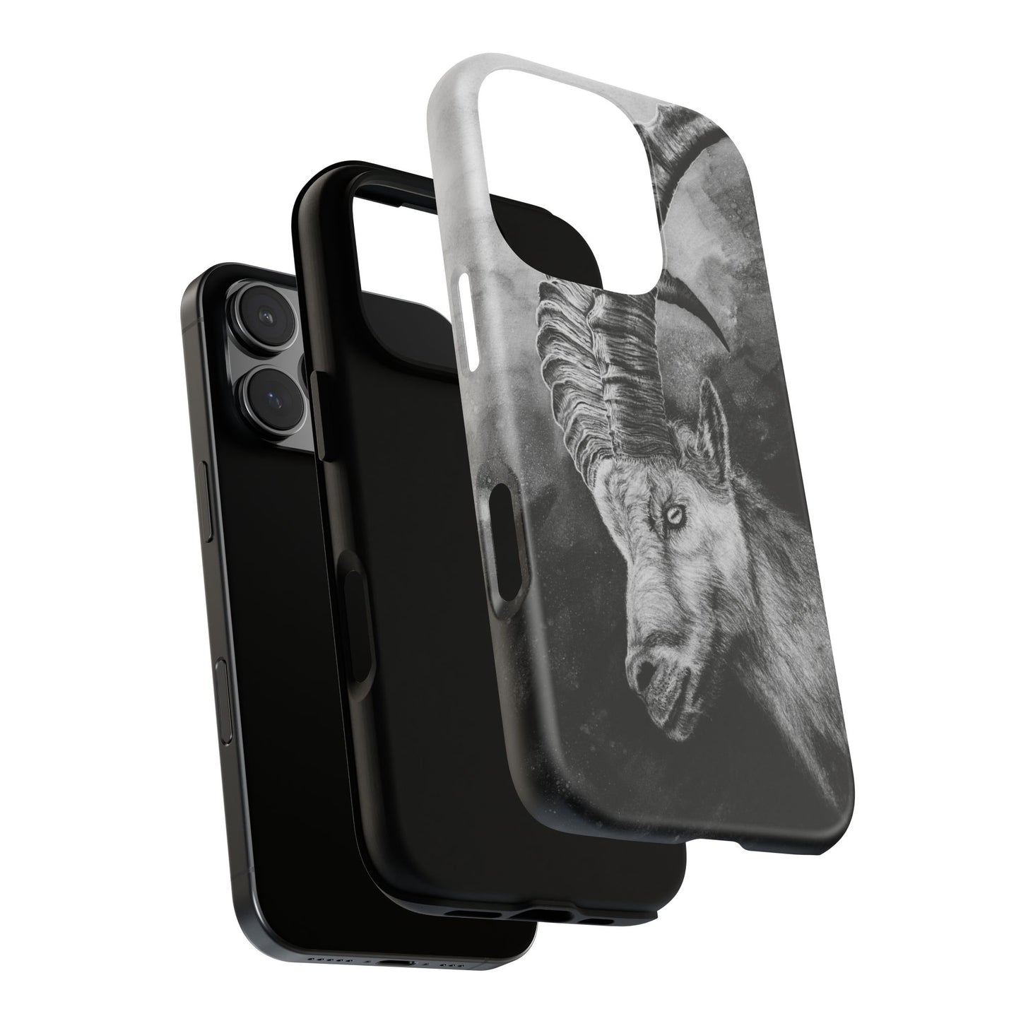 Apex, Alpine Mountain Goat, Tough Phone Case