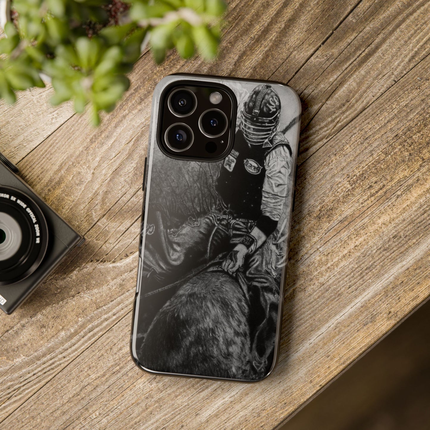 Gettin Frosty. Bull Rider Tough Cases: Durable Phone Case