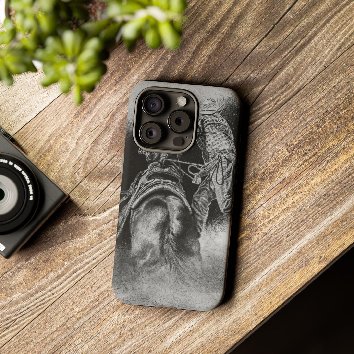 The Dismount. Steer Roper Phone Case
