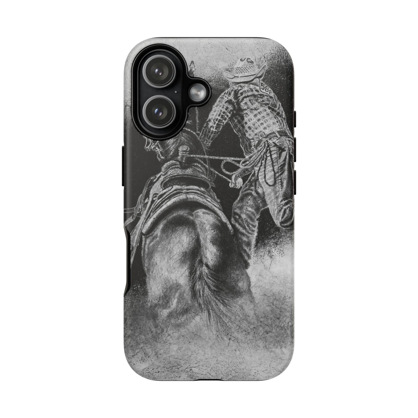 The Dismount. Steer Roper Phone Case