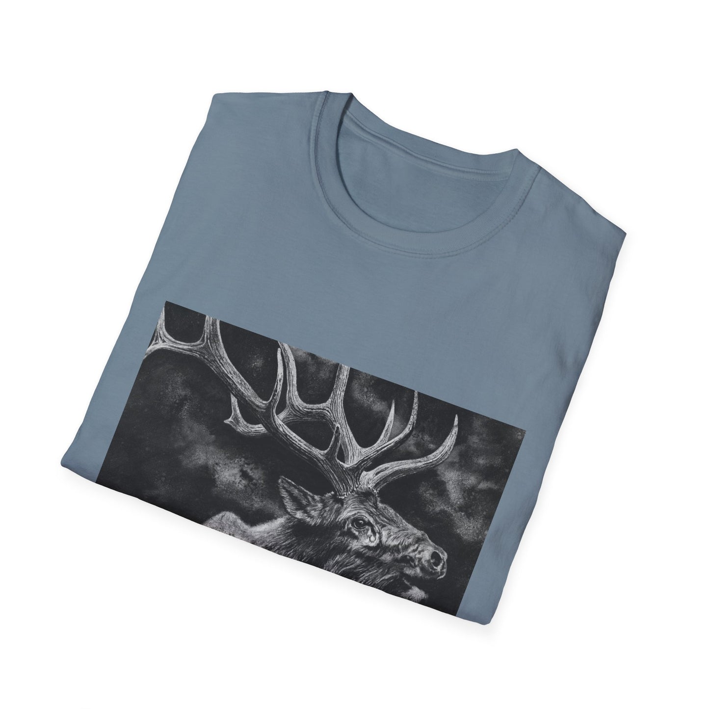 Gladiator, Elk Design Unisex Softstyle Tee