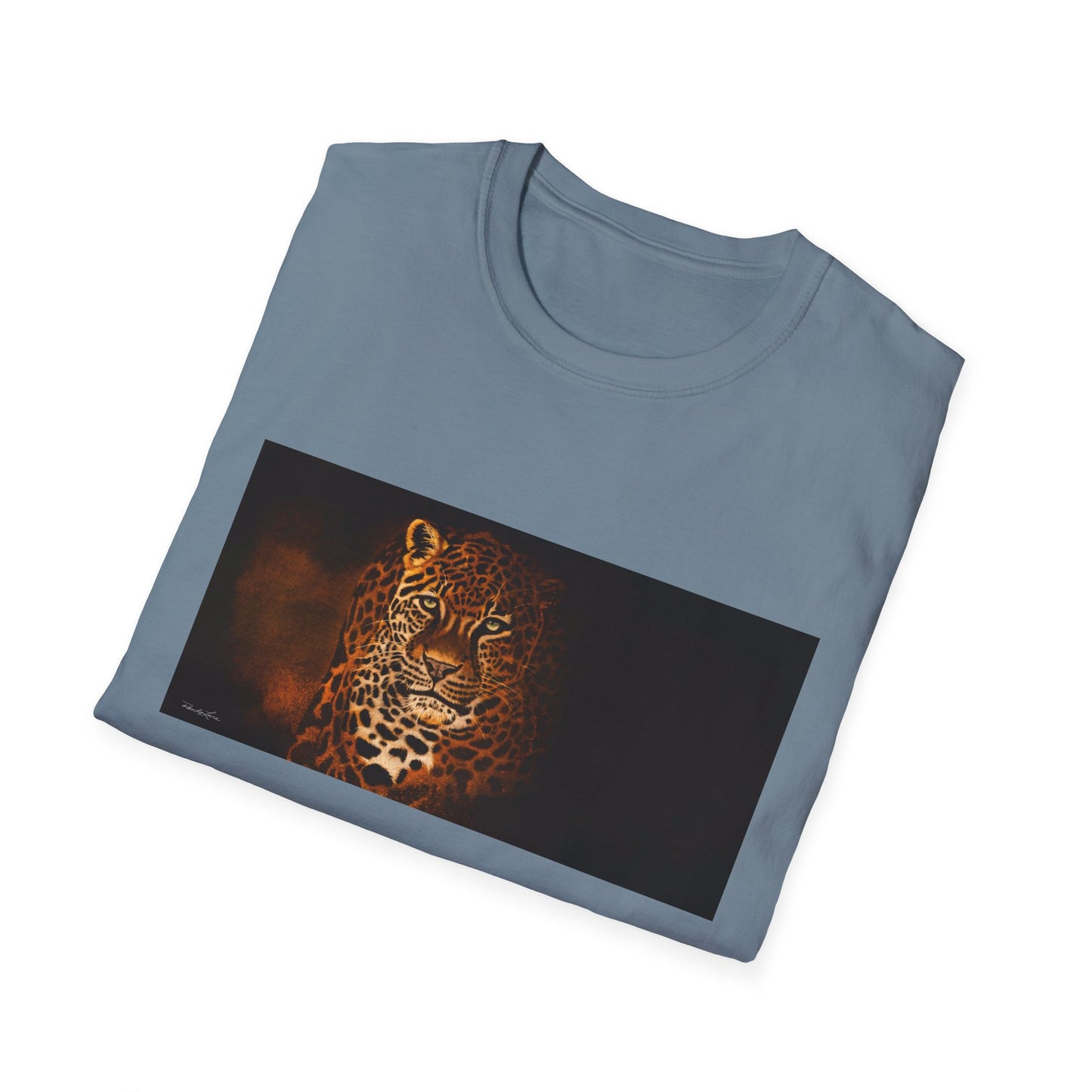 Shadow Hunter, Leopard Unisex Softstyle T-Shirt