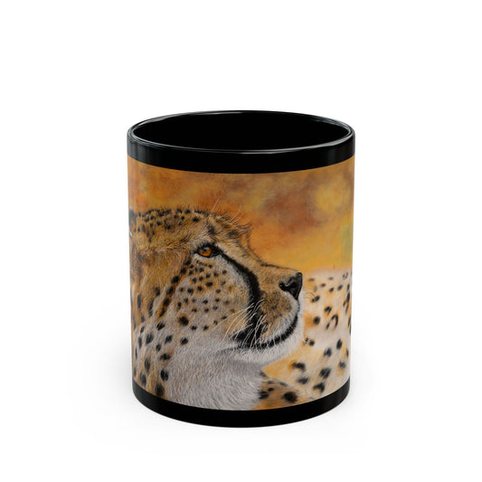 Cheetah Chill, Cheetah Print Coffee Mug