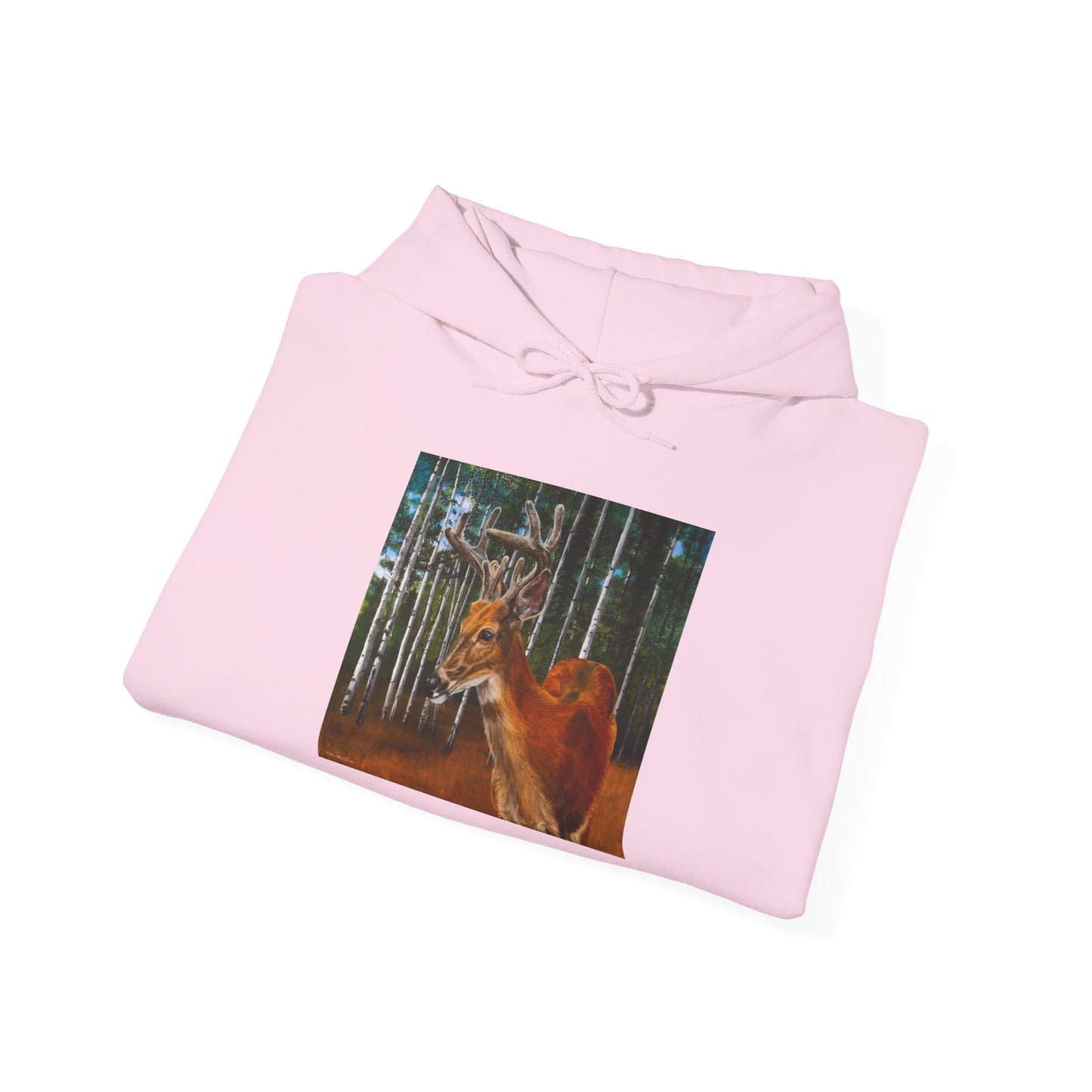 Velvet Crush, Deer Unisex Heavy Blend™ Hooded Sweatshirt
