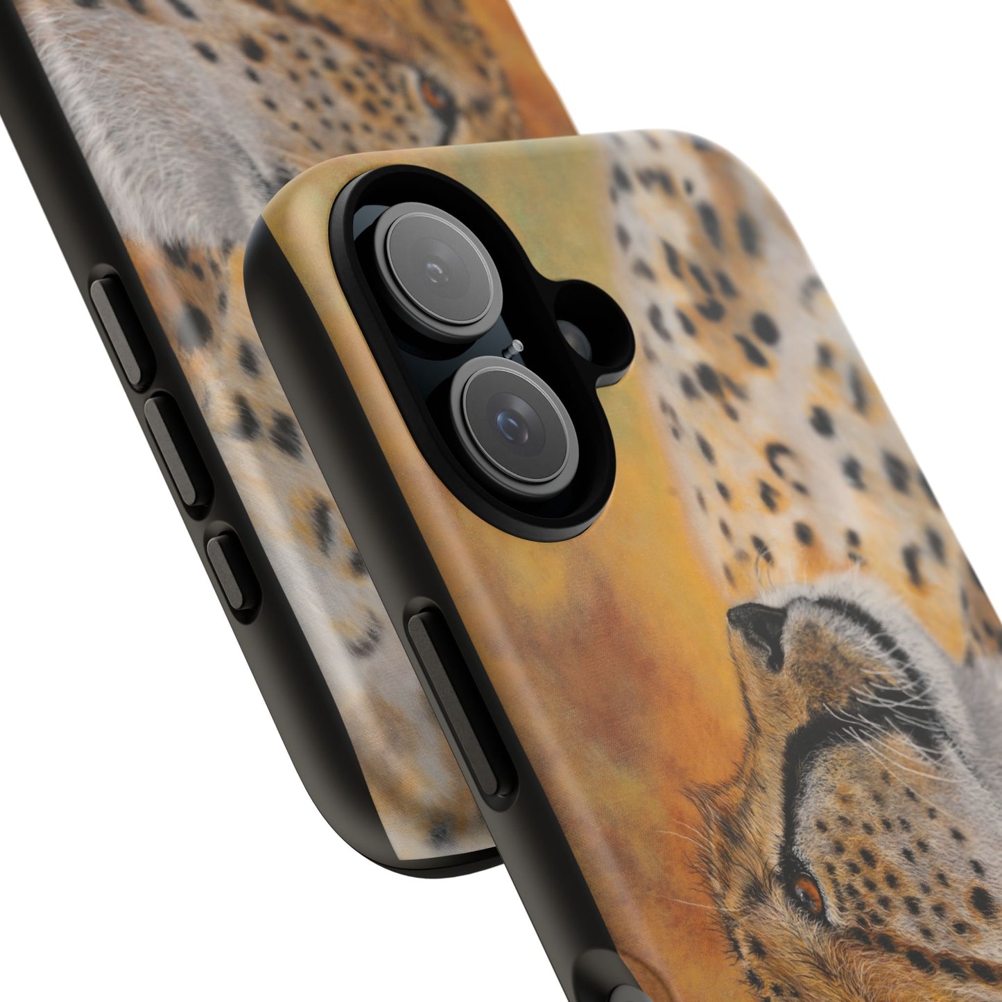 Cheetah Chill, Cheetah Phone Case, Tough Cases