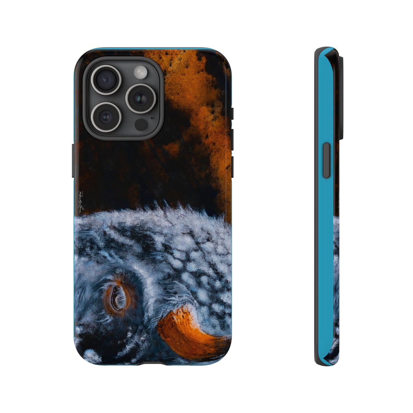 Storm Bison, Artistic Phone Case
