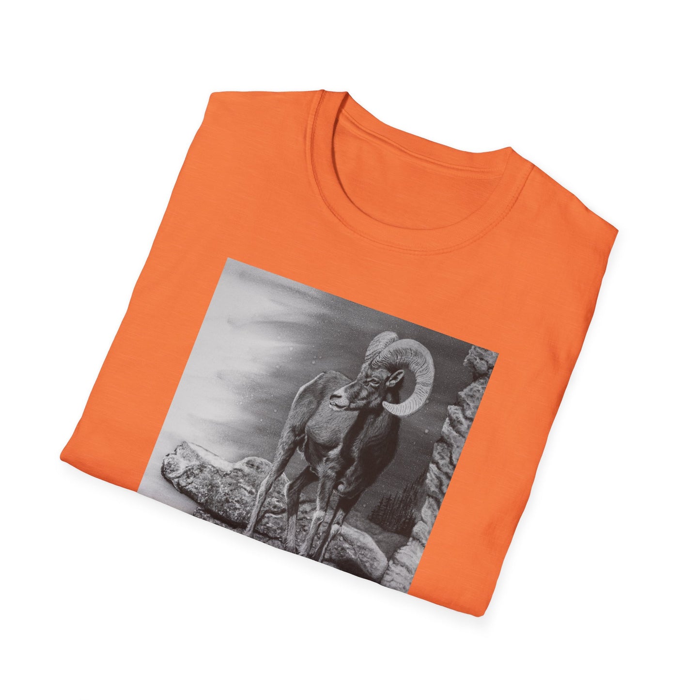 Legendary, Bighorn Sheep Unisex Softstyle Tee