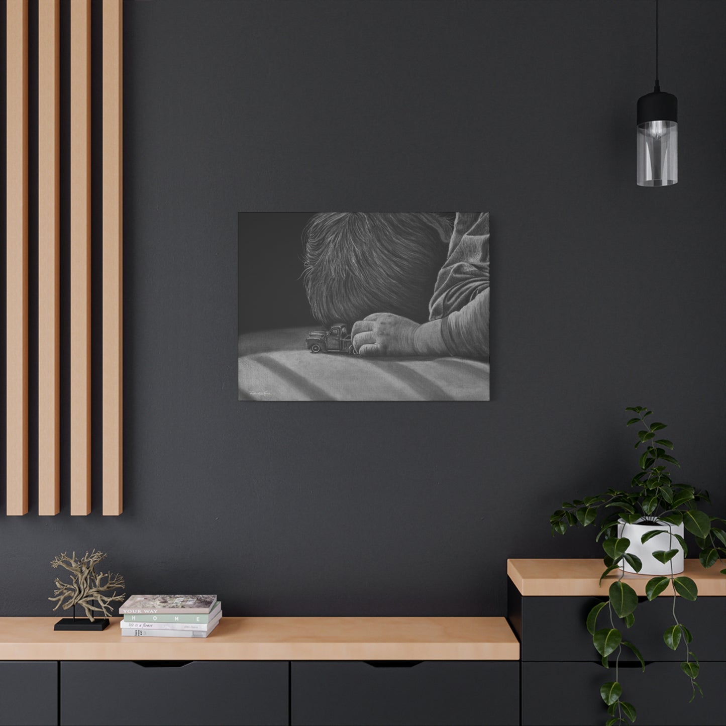 The Gift,  Stretched Fine Art Print Canvas