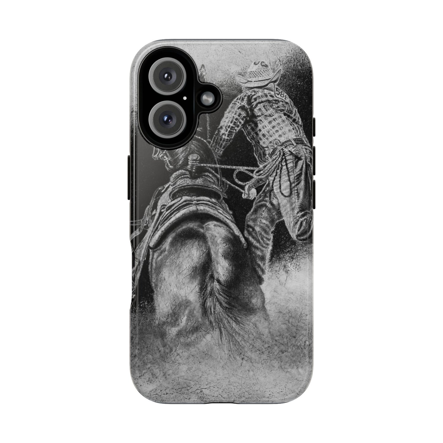 The Dismount. Steer Roper Phone Case
