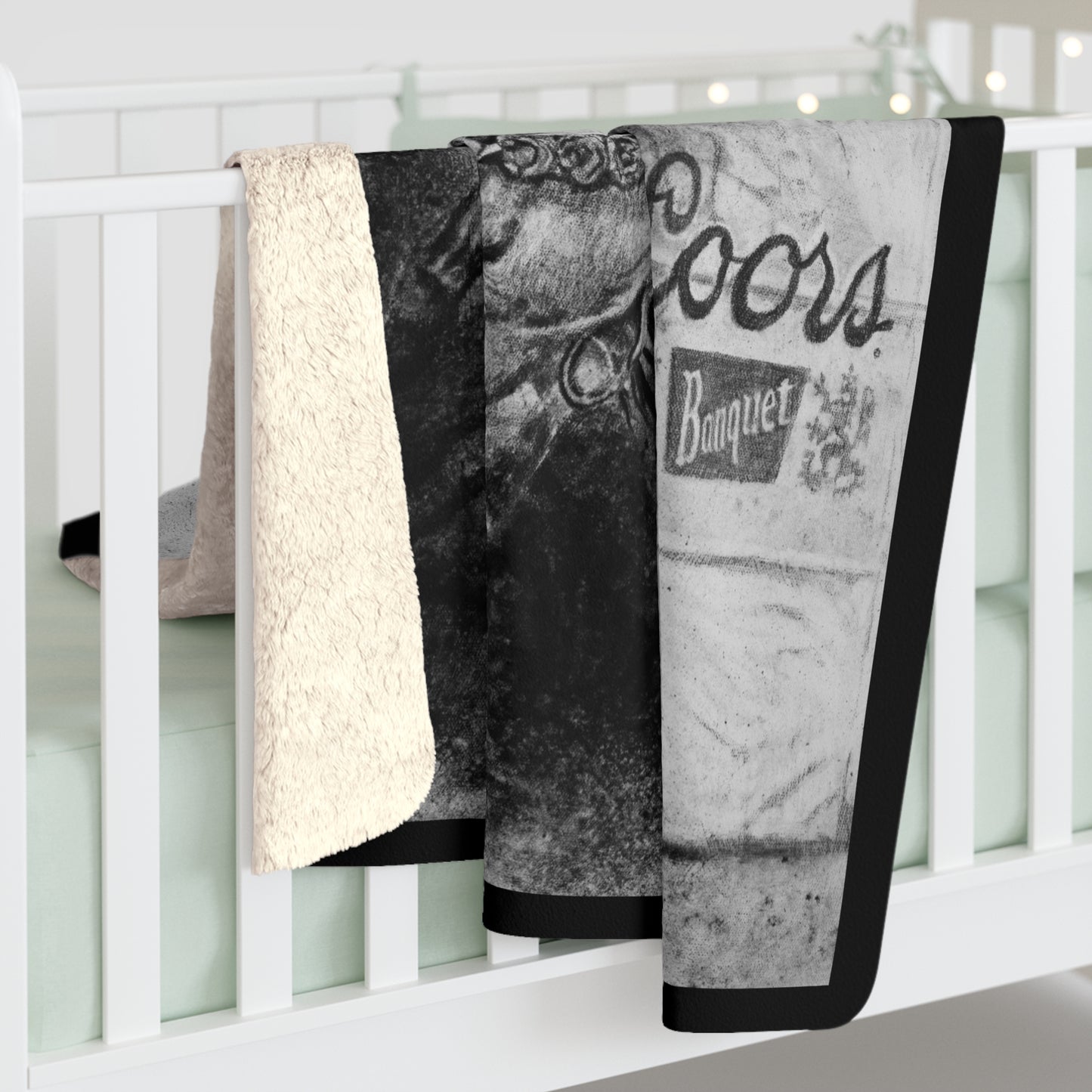 Sophie's Run. Rodeo Barrel Racer Sherpa Fleece Blanket