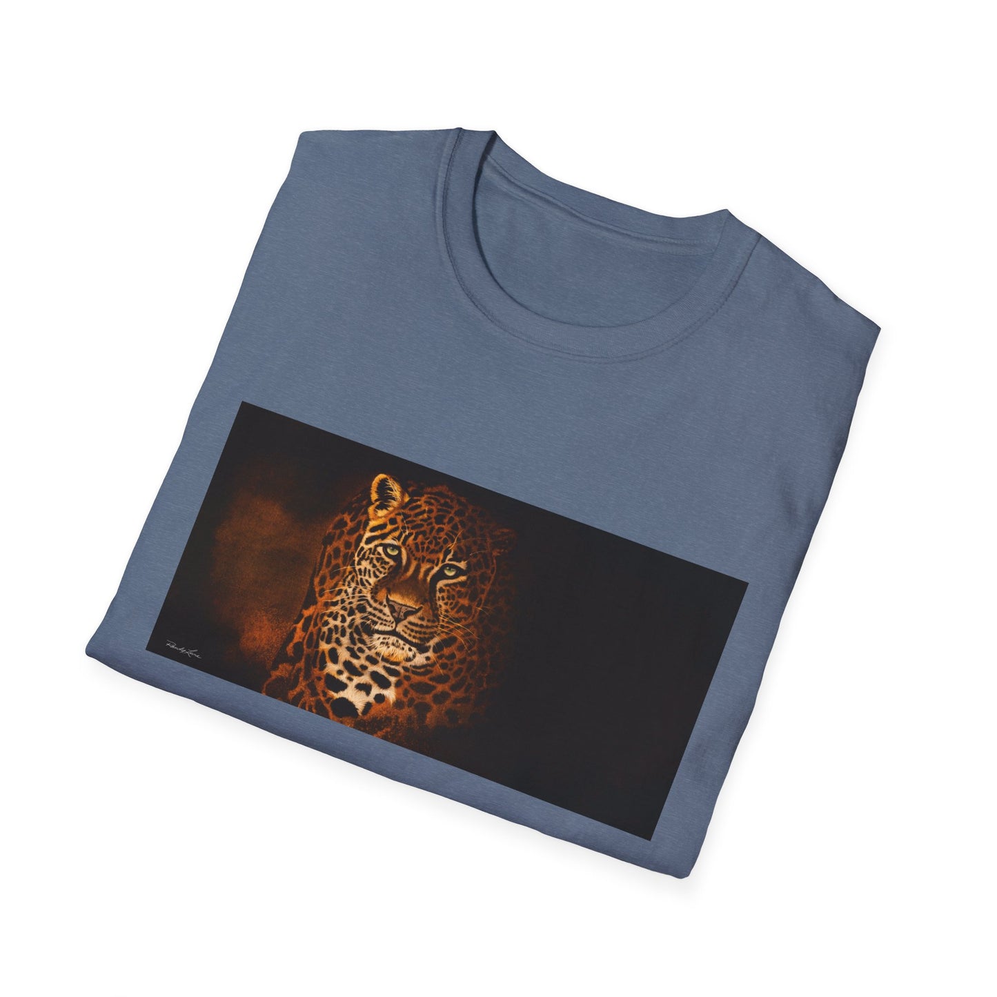Shadow Hunter, Leopard Unisex Softstyle T-Shirt