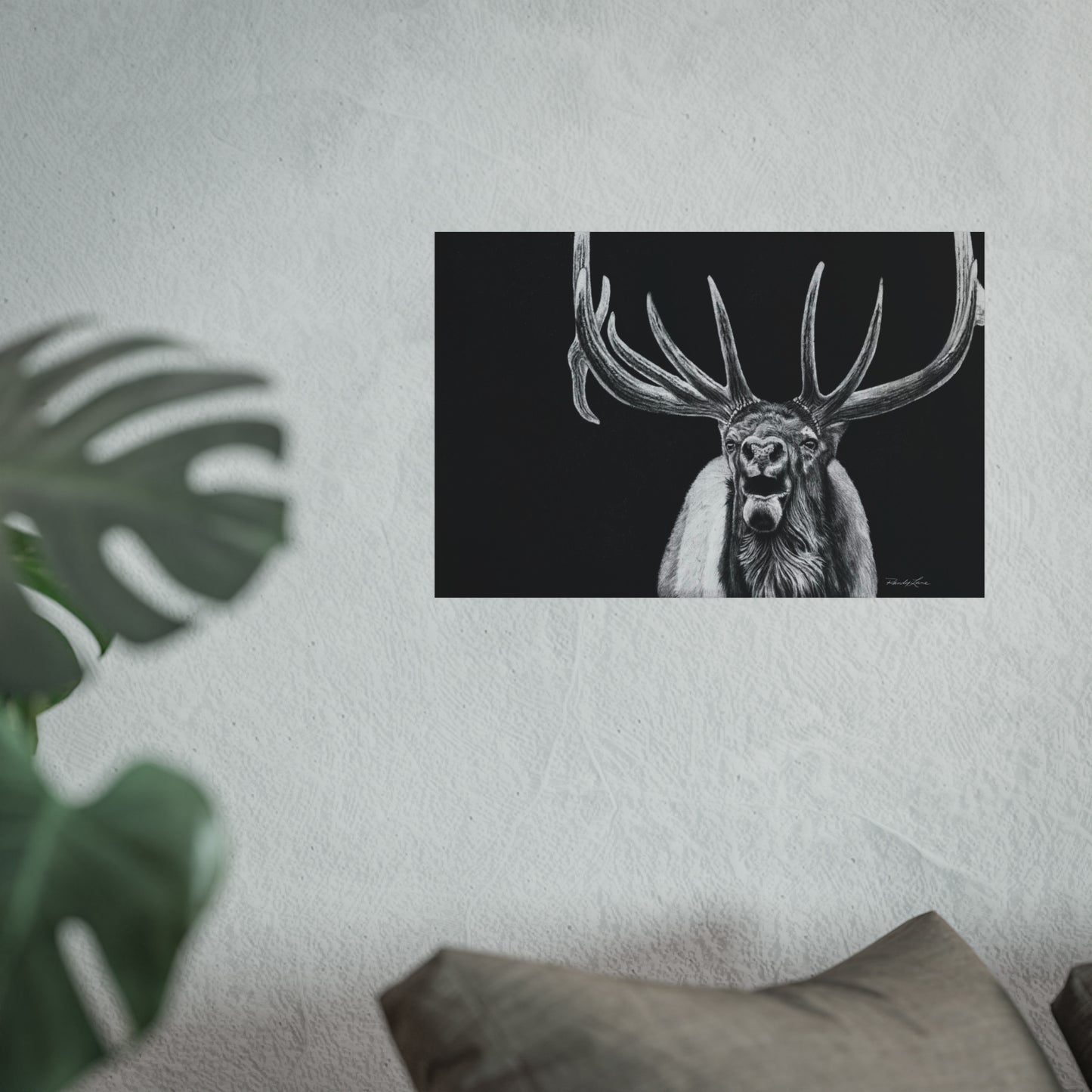 Heavy is the Crown, Fine Art Elk Print