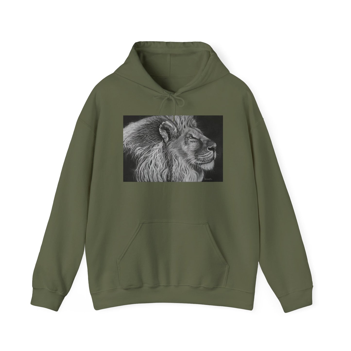 King of Cool, Lion Hoodie | Cozy Unisex Sweatshirt