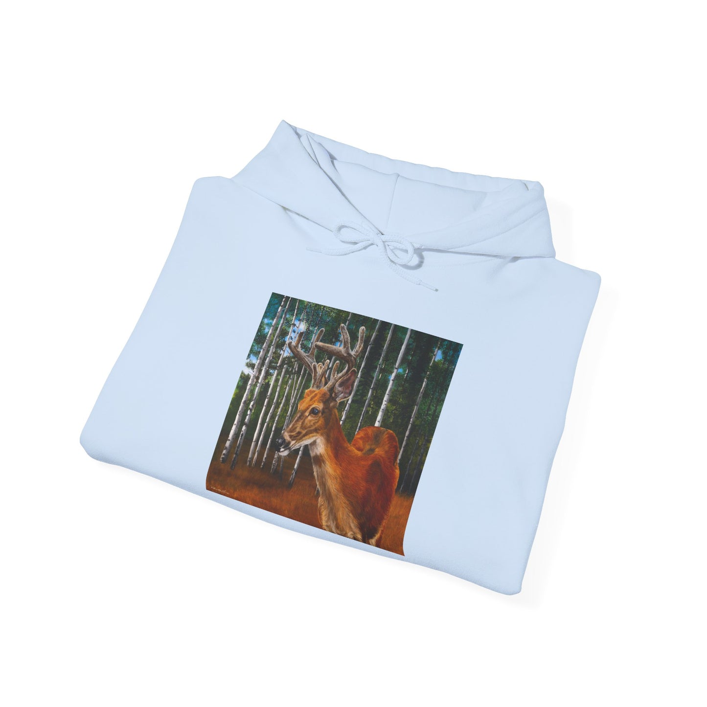Velvet Crush, Deer Unisex Heavy Blend™ Hooded Sweatshirt