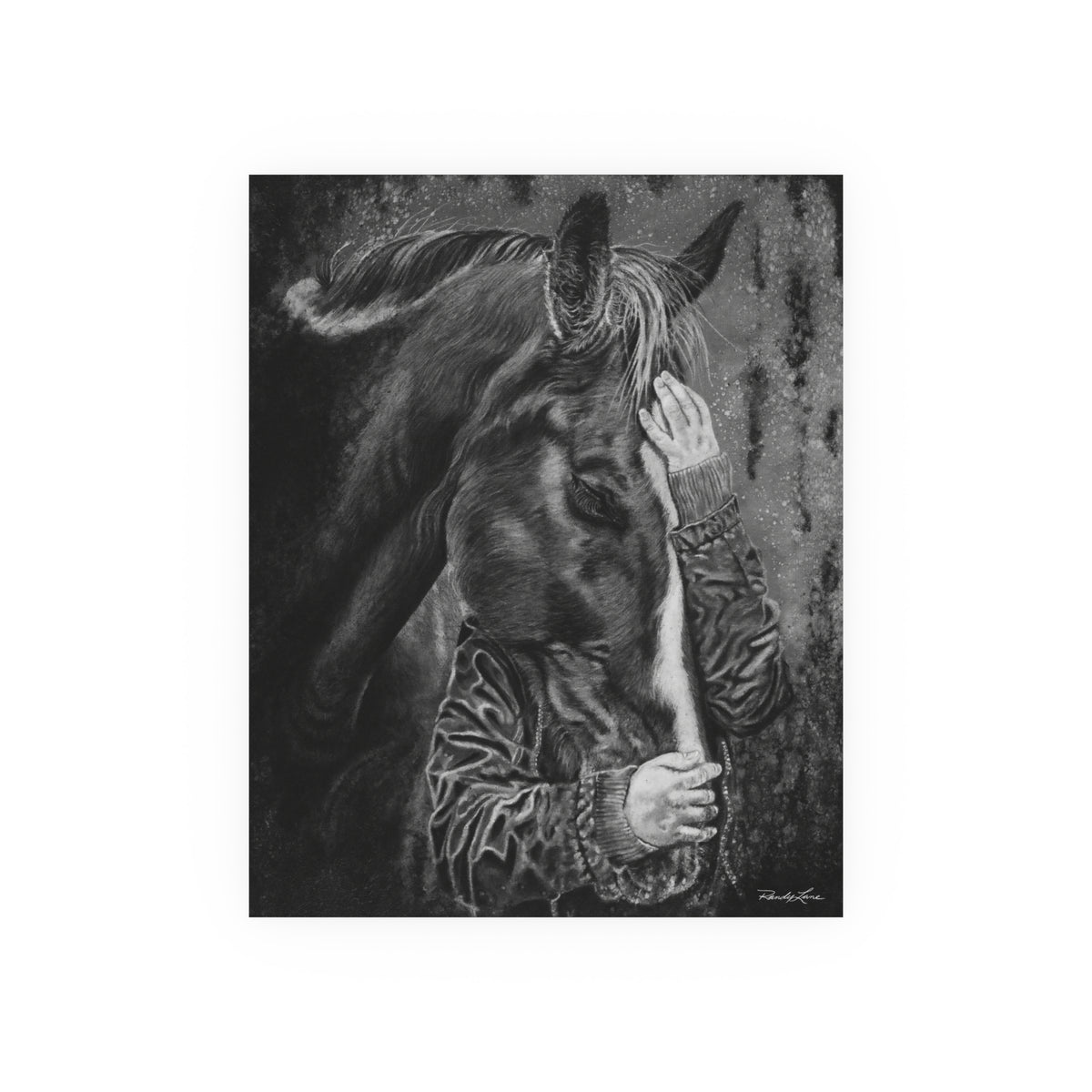Secrets, Horse Hug (Satin or Archival Matte)