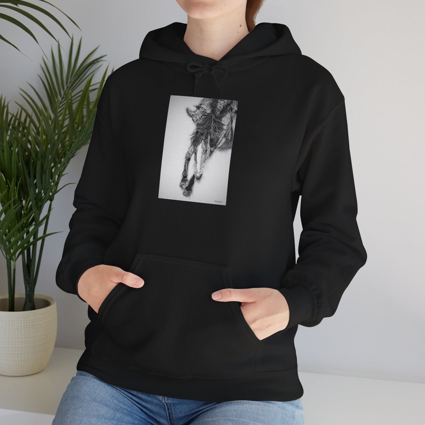 Crazy 8. Rodeo Art Unisex Hoodie
