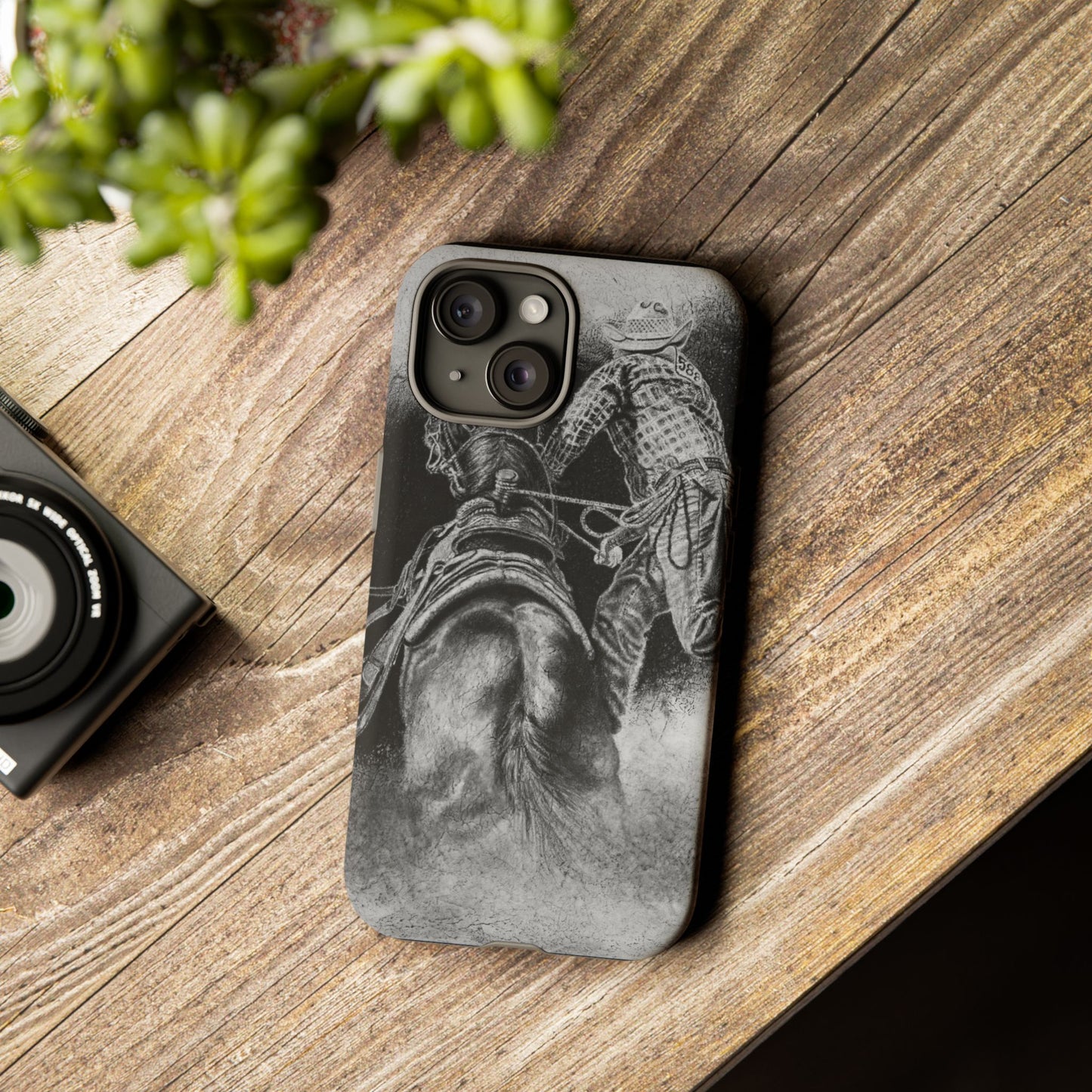 The Dismount. Steer Roper Phone Case