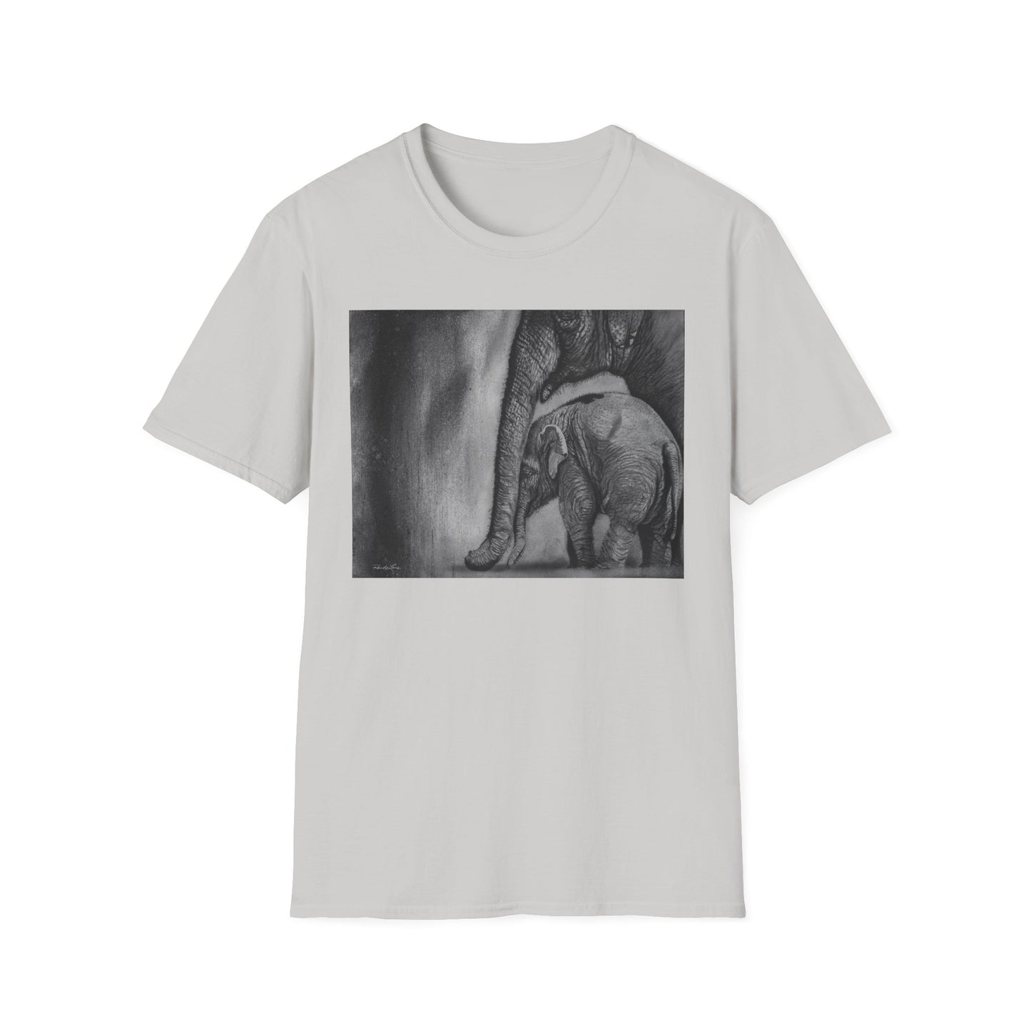 Trunks of Love, Elephant Unisex Softstyle T-Shirt