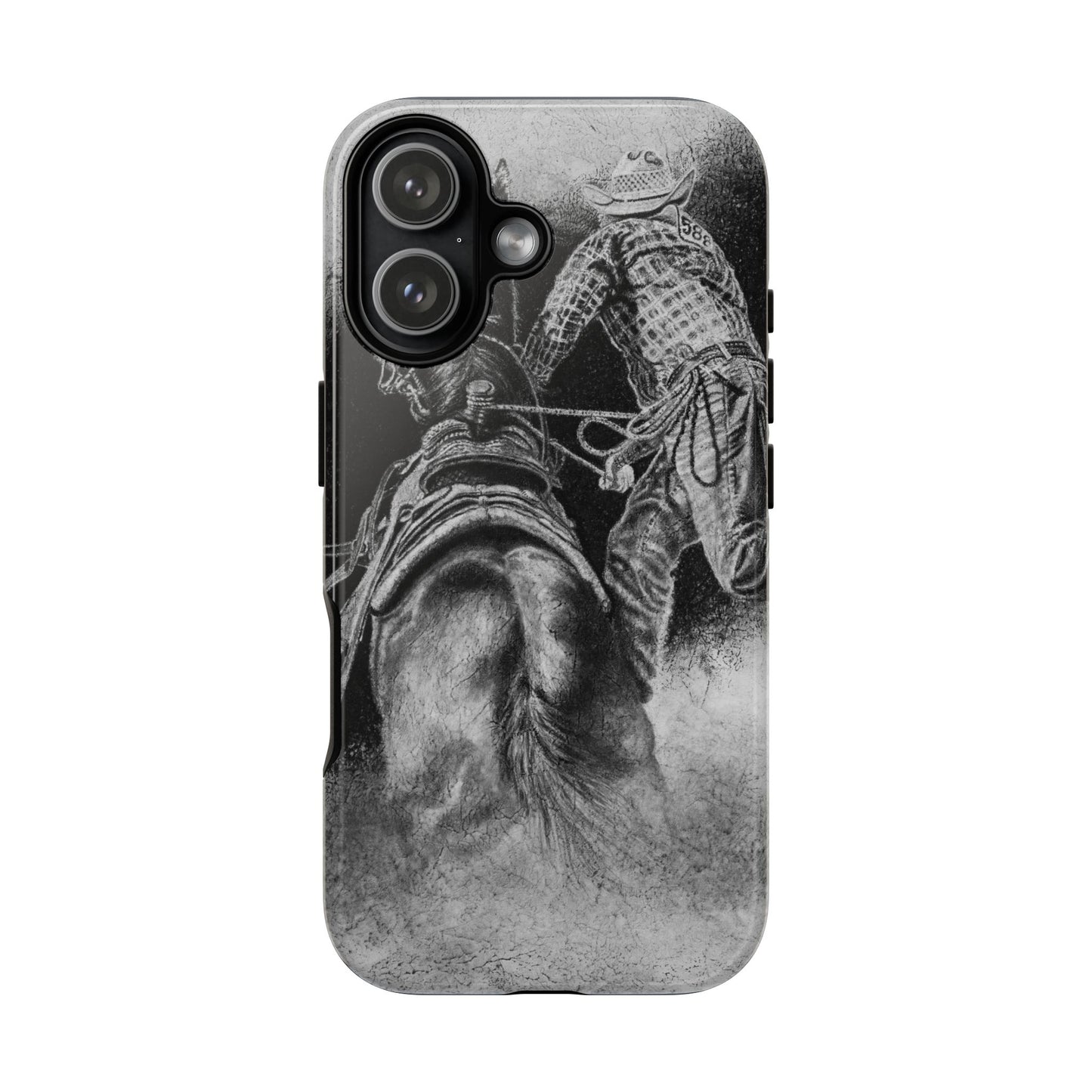 The Dismount. Steer Roper Phone Case