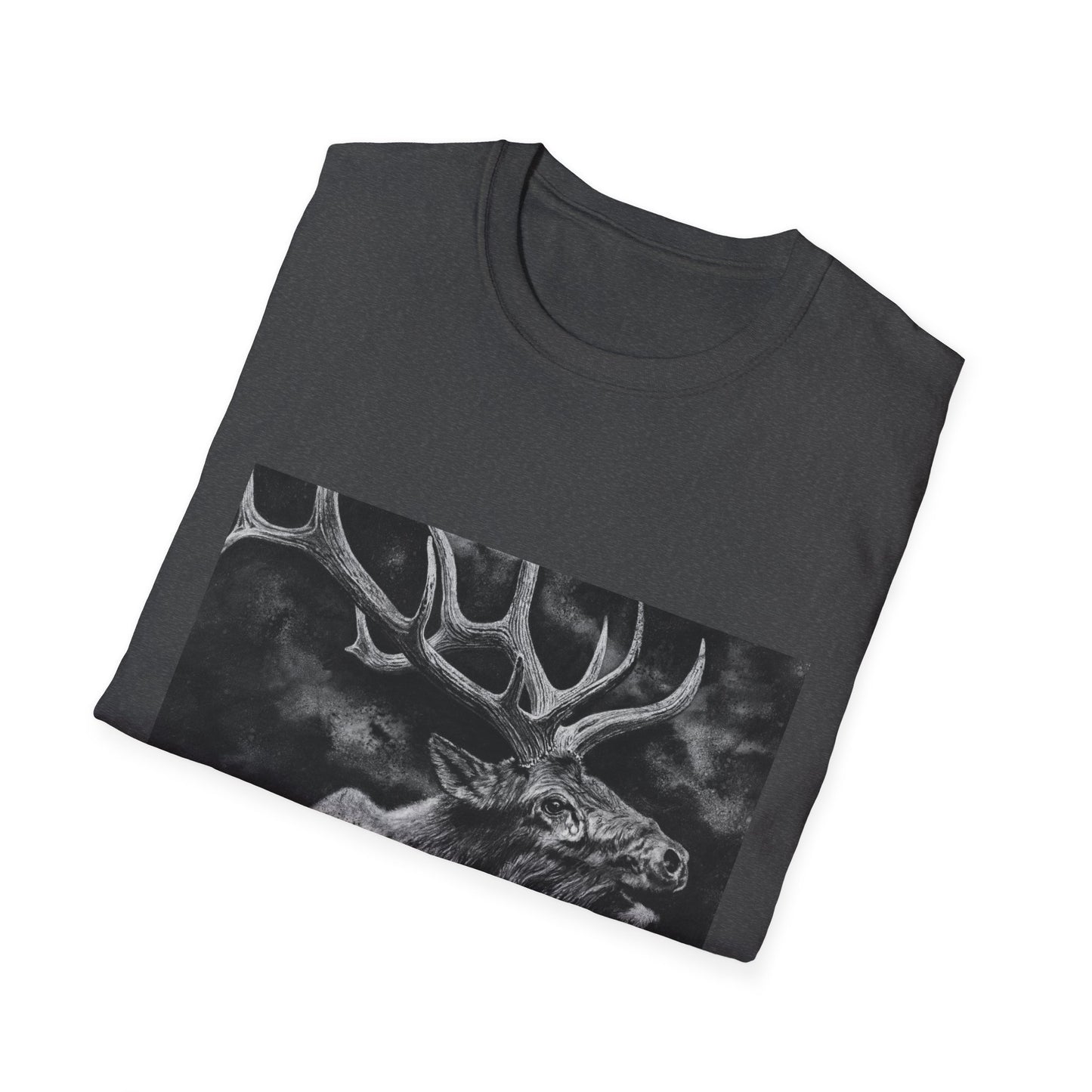 Gladiator, Elk Design Unisex Softstyle Tee