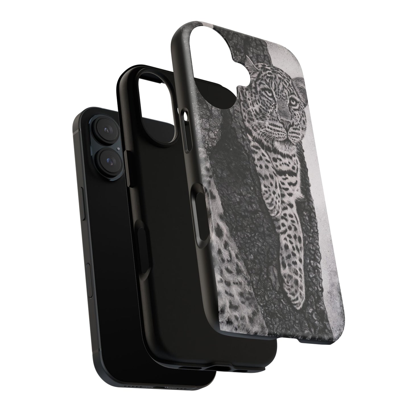 Tree Hugger, Leopard Phone Case